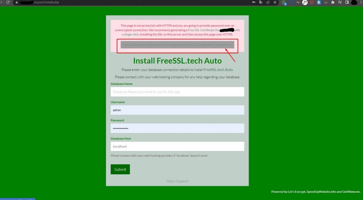 Получить letsencrypt. Получить letsencrypt